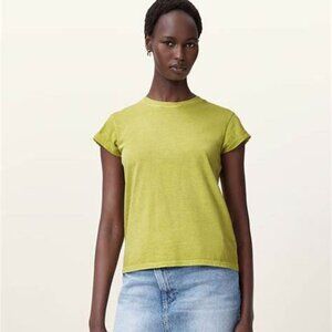 AllSaints Anna Crew Neck Short Sleeve T-Shirt Large Green NWT